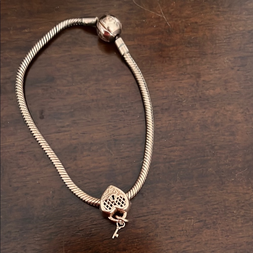 Pandora Rose, gold plated bracelet